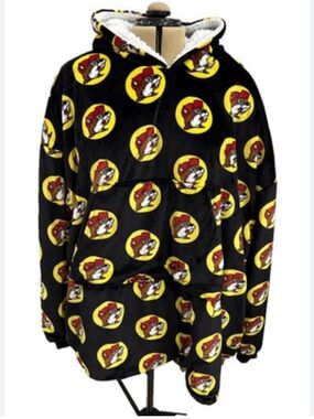 Bucees Wearable Blanket Adult One Size Fits All Hoodie